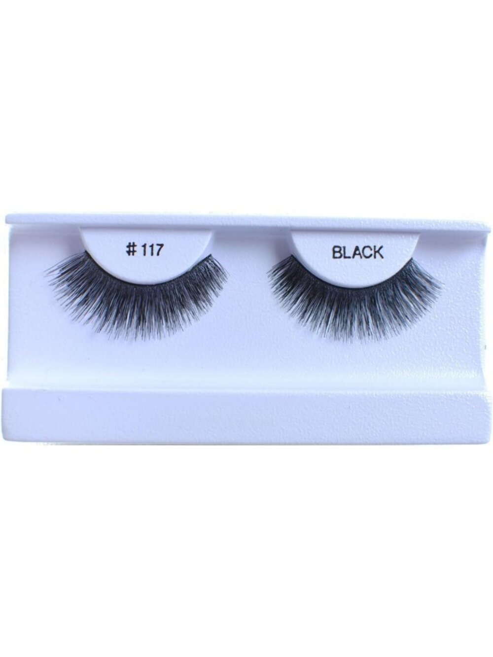 30 Pairs 100% Human Hair False Eyelashes - Natural Look, Soft & Reusable #117